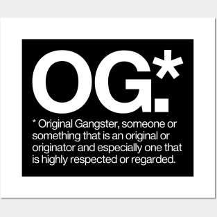 OG Definition Posters and Art